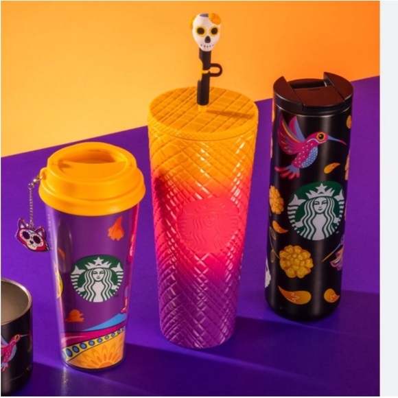 NEW🧡! Starbucks Dia De Los Muertos Venti Tumbler Cup - Picture 2 of 3